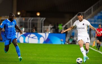 آزادی ناکام مقابل الهلال