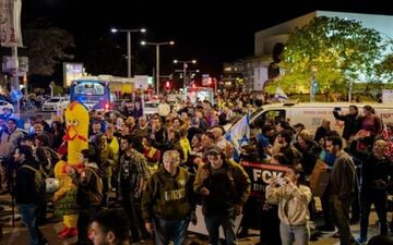 تظاهرات مجدد صهیونیست‌ها علیه نتانیاهو 