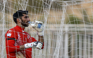  پیام معنادار بیرانوند بعد از تمرین پرسپولیس! +عکس