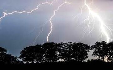 رگبار و رعد و برق در برخی مناطق کشور