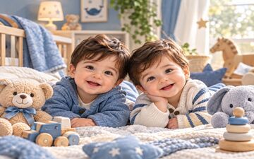 انتخاب نام‌های شیک برای دوقلوهای پسر ایرانی، کردی و ترکی