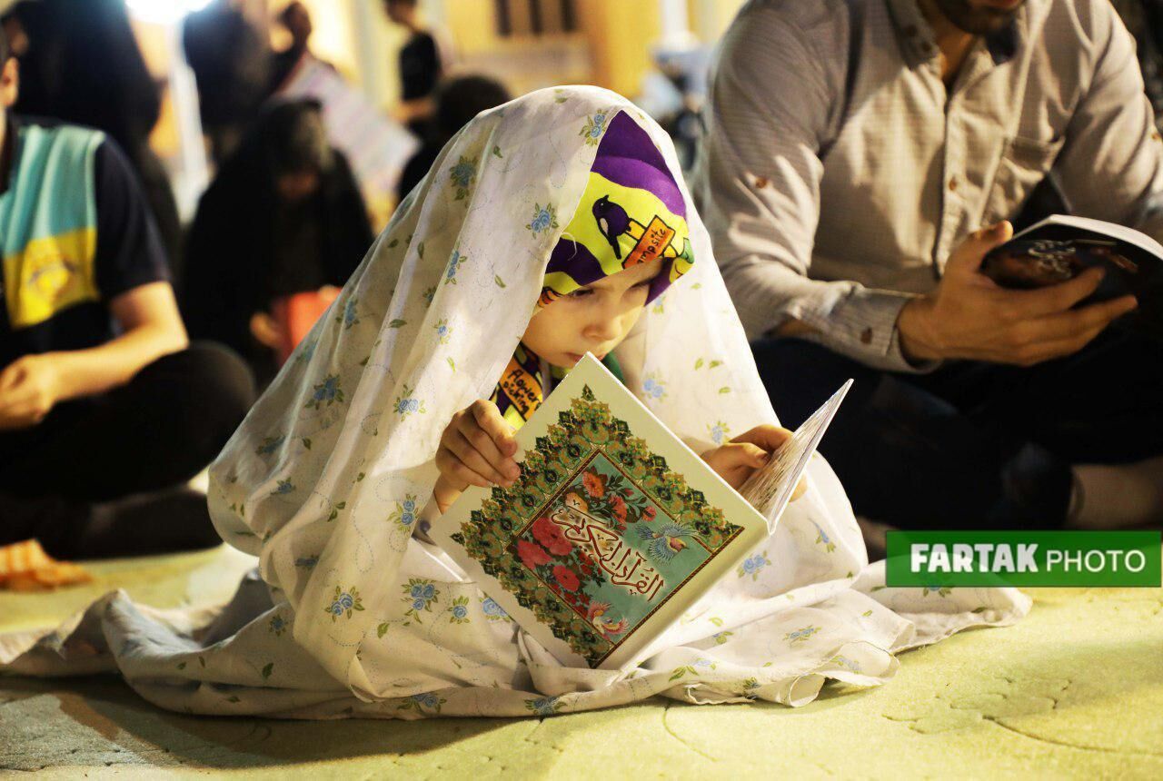 اختصاصی/ تصاویری ناب از شب بیست و یکم ماه رمضان