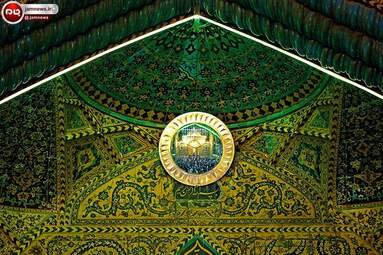 حرم امام علی (ع) در شب میلاد + عکس