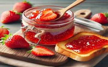 با مارمالاد توت فرنگی شیرینی و کیک ها رو تزیین کن!