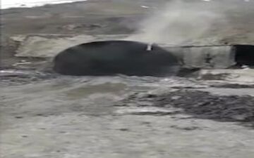 حبس شدن ۵ نفر پس از ریزش تونل در آزادراه تهران-شمال
