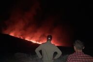 مهار آتش سوزی منطقه حفاظت‌شده شیمبار اندیکا