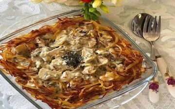 سالاد خسروشاهی مجلسی رو این طوری درست کن / طعمش بسیار عالی میشه!