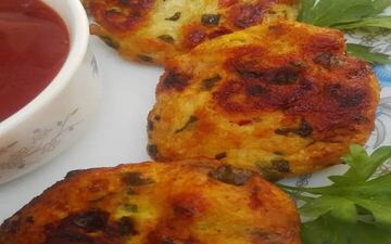 یک غذای ساده و فوری/ کوکوی مرغ و سبزیجات رو این طوری درست کن!