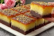کیک ۵ دقیقه‌ای دو رنگ؛ خوشمزگی که تکرارش اجتناب‌ناپذیر است