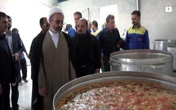 موکب شرکت گاز استان ایلام برای خدمات به زائرین اربعین راه‌اندازی شد