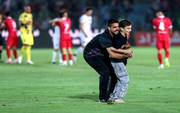 کاظمیان ناجی جیمی‌جامپ نوجوان در بازی پرسپولیس – مس رفسنجان
