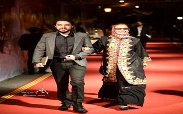 کتایون ریاحی و پسرش