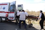 شاخ‌به‌شاخ مرگبار دو خودروی شاسی‌بلند در جاده مهاباد–بوکان؛ ۱۴ نفر مصدوم شدند