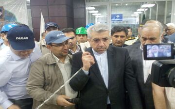 واحدهای اول و‌ دوم نیروگاه «داریان» استان کرمانشاه افتتاح شد