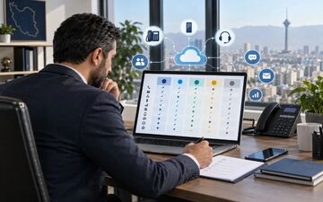 راهنمای انتخاب مرکز تلفن ابری برای کسب‌وکارها در ایران