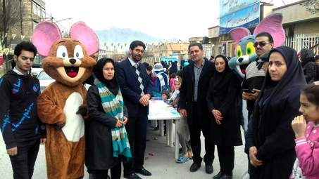حرکت قطار انقلاب و ایستگاه خاطرات انقلاب از شهرک دولت‌‌آباد در شهر کرمانشاه