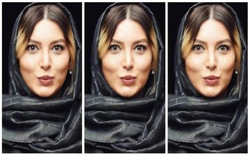 مانتو جلو باز و شلوار پاره به سبک فریبا نادری!! / خودنمایی عجیب فریبا نادری با استایل شرم آور