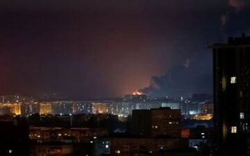 انفجارهای شدید کی‌یف را به لرزه درآورد