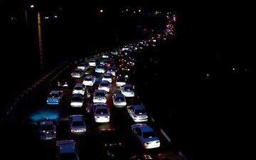 ترافیک سنگین در محورهای هراز و فیروزکوه