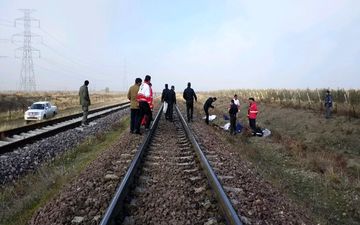 فوت جوان قمی در اثر برخورد با قطار