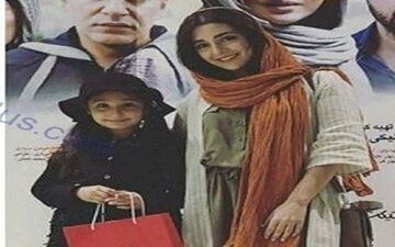 شلوار عجیب و غریب و کوتاه خانم بازیگر در یک مراسم/عکس
