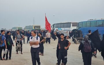 تردد زائران‌ از مرز‌ شلمچه ‌متوقف شد‌