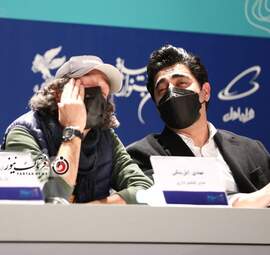 گزارش تصویری از نشست رسانه ای عوامل فیلم " نمور " آخرین فیلم نمایش داده شده چهلمین جشنواره فیلم فجر در سالن اصلی کاخ جشنواره