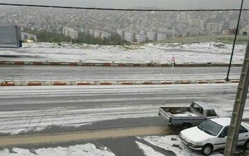 پیش‌بینی آب‌وهوای آخر هفته کشور؛ رگبار، رعد و برق و بارش تگرگ