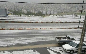 پیش‌بینی آب‌وهوای آخر هفته کشور؛ رگبار، رعد و برق و بارش تگرگ