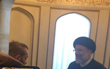 دیدار «تتلو» با حجت‌الاسلام رئیسی + عکس