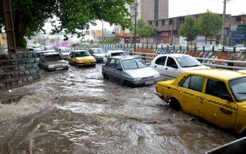  احتمال آب‌گرفتگی معابر در برخی مناطق کشور