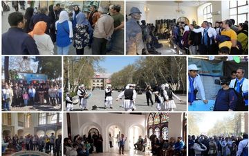  استقبال گردشگران نوروزی از قلب طهران 