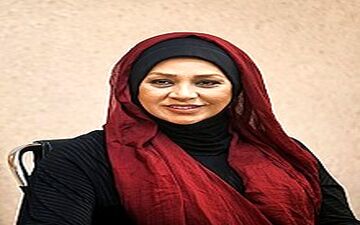 سانسور عجیب لباس نسرین مقانلو در سریال "دل"/عکس 