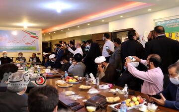 گزارشی تصویری از حمایت یکپارچه زاگرس نشینان مقیم تهران از آیت اله اعرافی