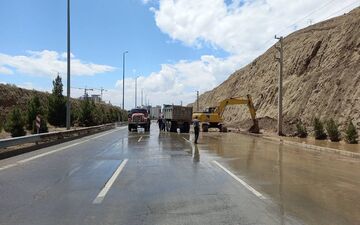  اتوبان شهید خرازی باز شد 