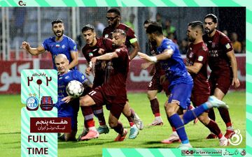 خلاصه بازی نساجی 2 - استقلال 2 + ویدئو