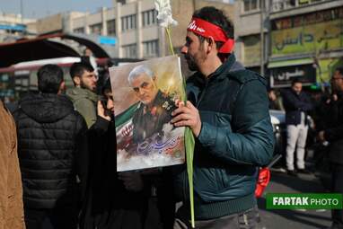 راهپیمایی وداع با سردار سلیمانی