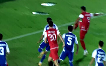 گل اول پرسپولیس به پاختاکور + ویدئو