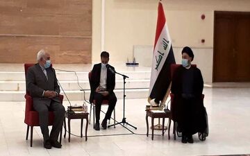 دیدار ظریف با سید عمار الحکیم