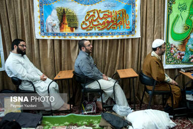اولین روز مراسم معنوی اعتکاف - تهران + تصاویر