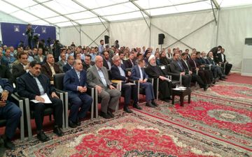 حضور رییس جمهور در کرمانشاه و آیین افتتاحیه و بهره برداری به روایت تصویر