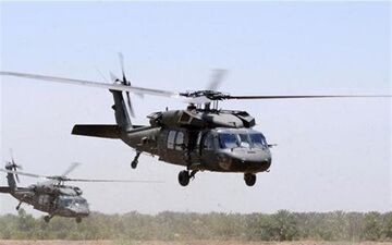 سقوط یک فروند بالگرد امدادی امارت