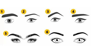  تست شخصیت شناسی آدما از روی مدل ابرو