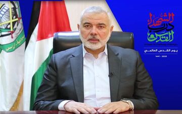 هشدار هنیه به صهیونیست‌ها درباره هرگونه حماقت علیه مسجدالأقصی/ قدردانی از جمهوری اسلامی ایران