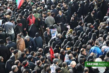 راهپیمایی وداع با سردار سلیمانی