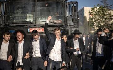 ادامه اعتراضات حریدی‌ها به خدمت نظامی در اسرائیل