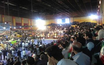 گردهمایی حامیان رییسی