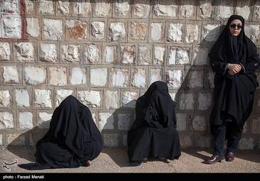  تشییع پیکر شهید گمنام در کرمانشاه + عکس
