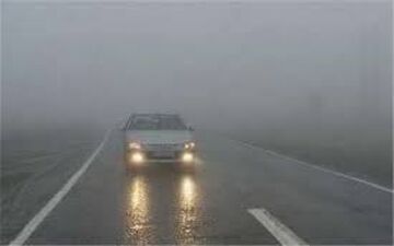 مه گرفتگی در جاده های مازندران