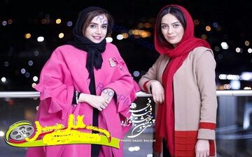 مانتوی عجیب خانم بازیگر + عکس